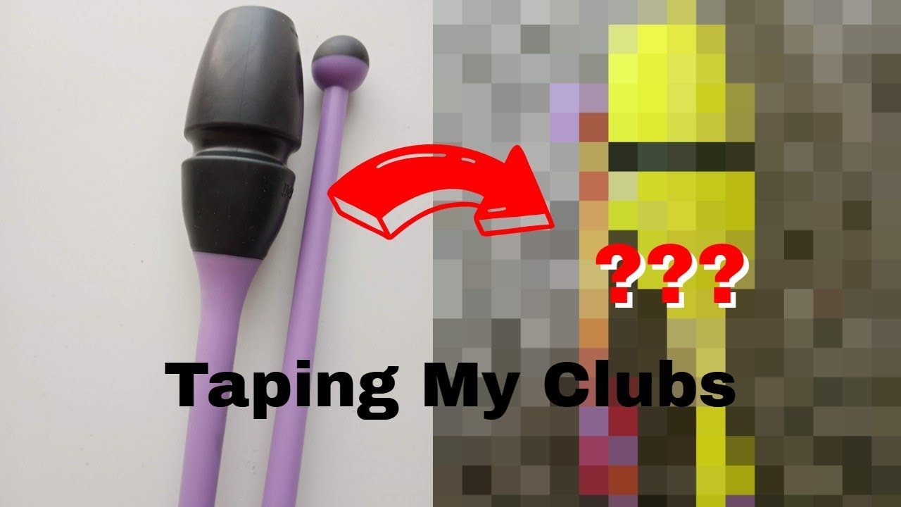 I DID THIS AT MIDNIGHT | How Not To Tape Your Rhythmic Gymnastics Clubs