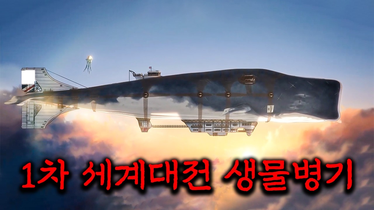 와.. 역대급 스팀펑크 애니메이션이 나왔습니다.. '기계 vs 괴생명체' 제대로 스케일 키운 1차 세계대전!