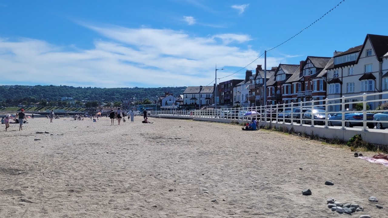 Day trip to Rhos-on-Sea, North Wales Coast. Second UK Heatwave!