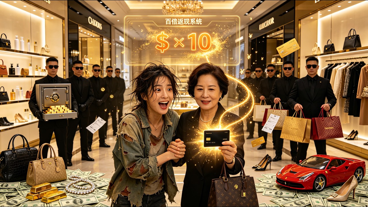 Woman binds 100x cashback system &mdash; spending on mother returns 100x, humiliates ex, gets rich.