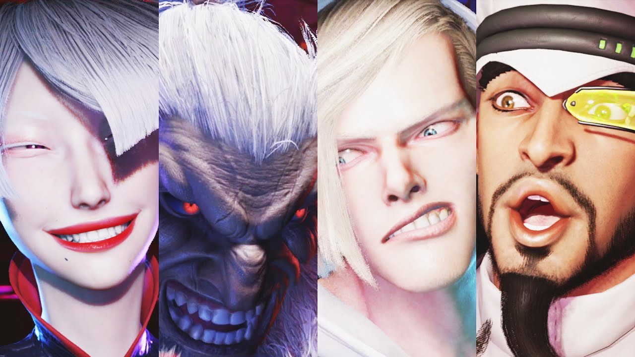Street Fighter 6 S1 - All Game Face Animations