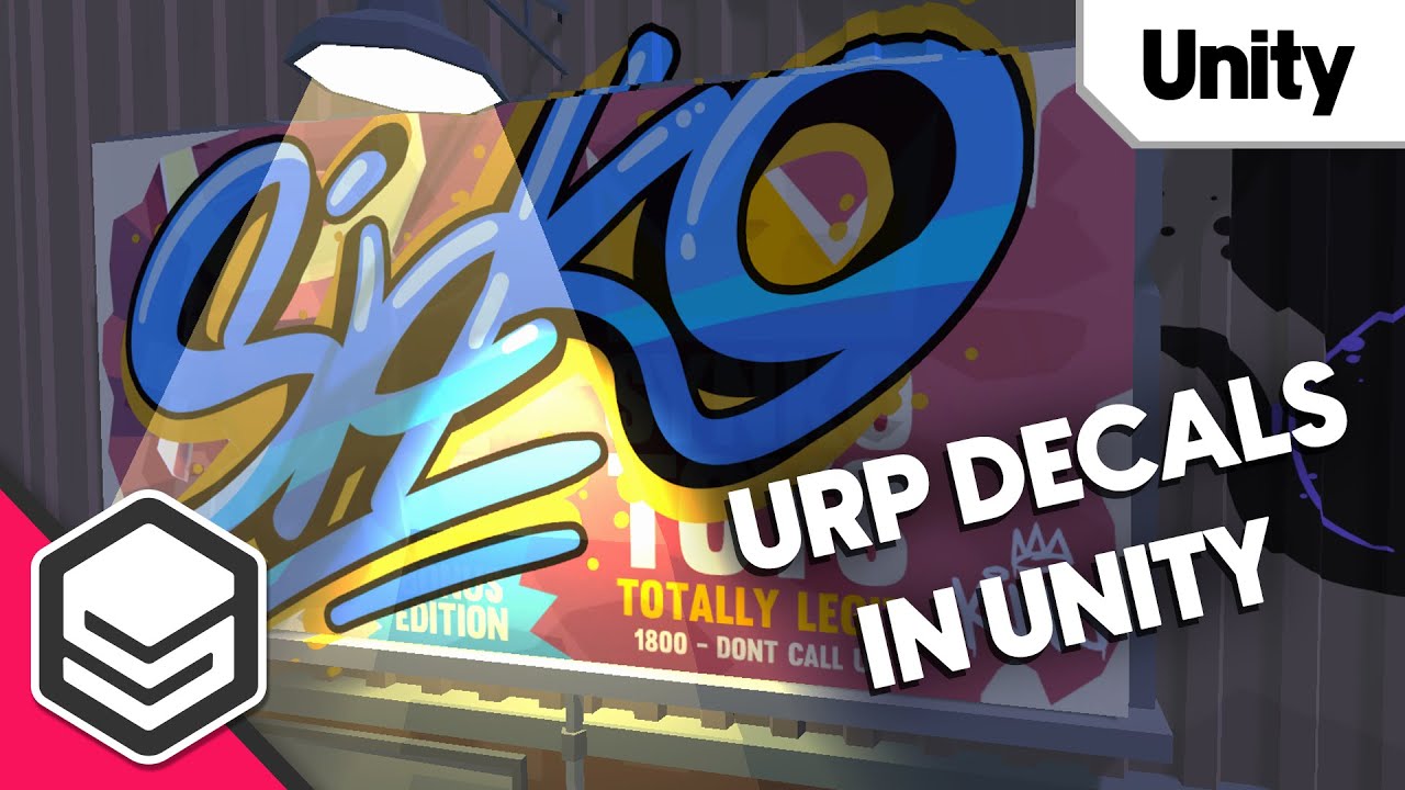 URP Decals in Unity (Tutorial) by #SyntyStudios