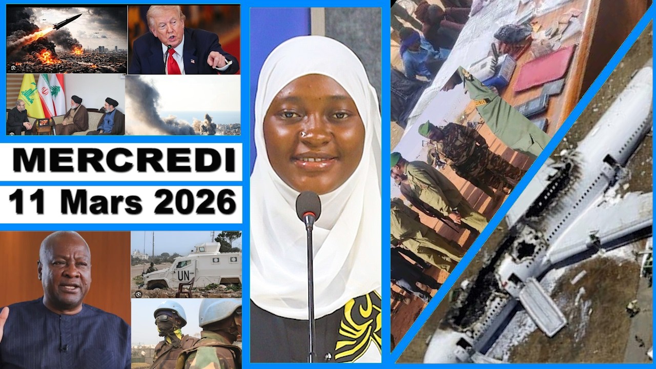 MERCREDI 11 MARS 2026 / Actualites internationale