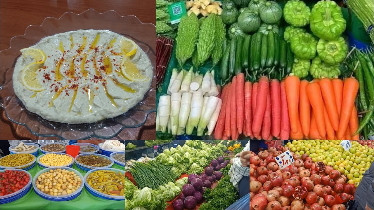 نهار السوق الاسبوعي التركي 🇹🇷سلاطة لذيذةمن عند صديقتي السورية 