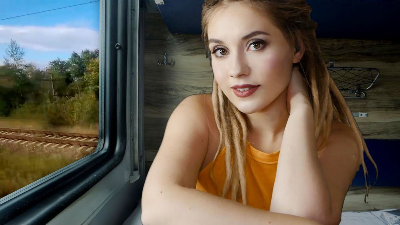 ASMR Train ♥ If You Like Your HEARTY SEATMATE ♥ АСМР Поезд - Попутчица
