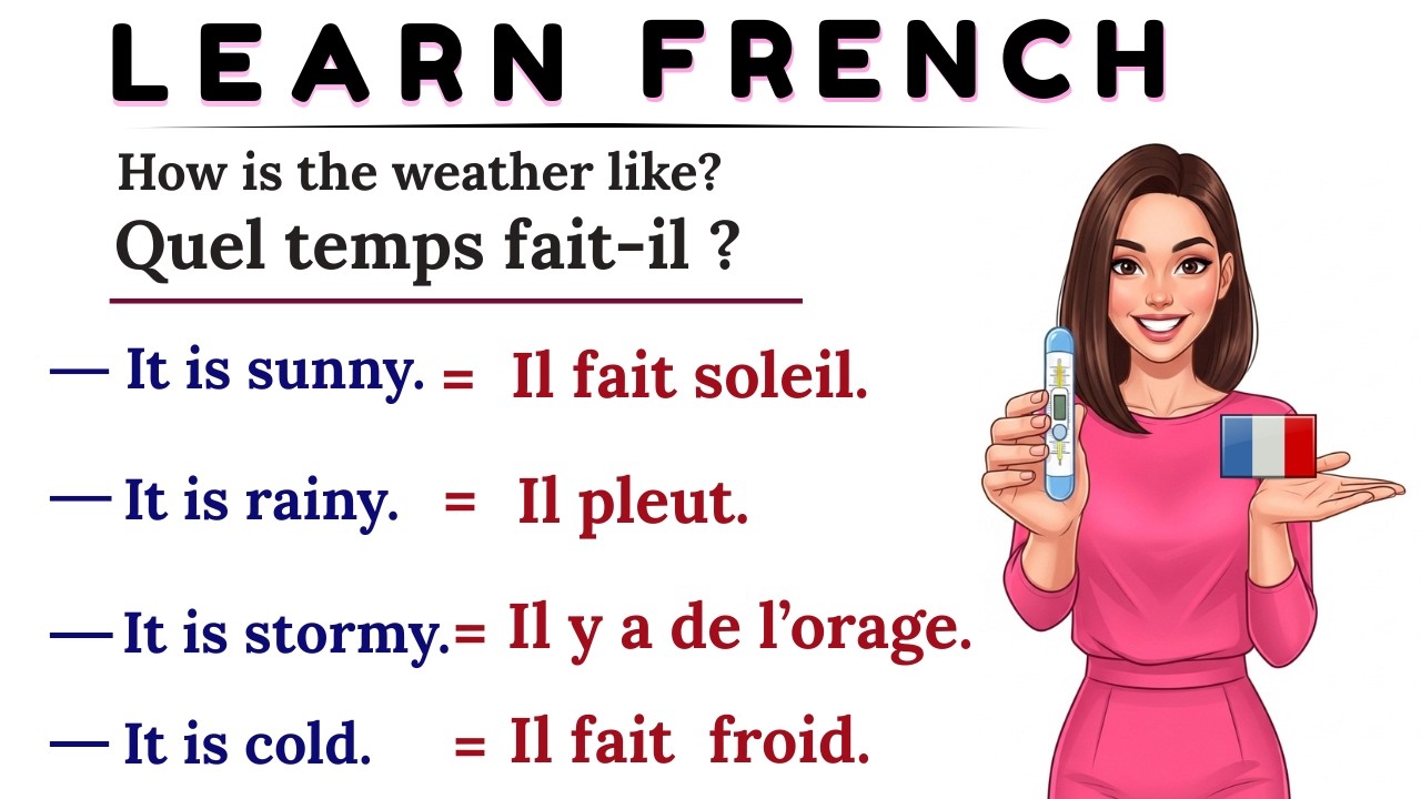 Everyday life Useful French Conversations for Beginners & Intermediates | Easy French | Learn French