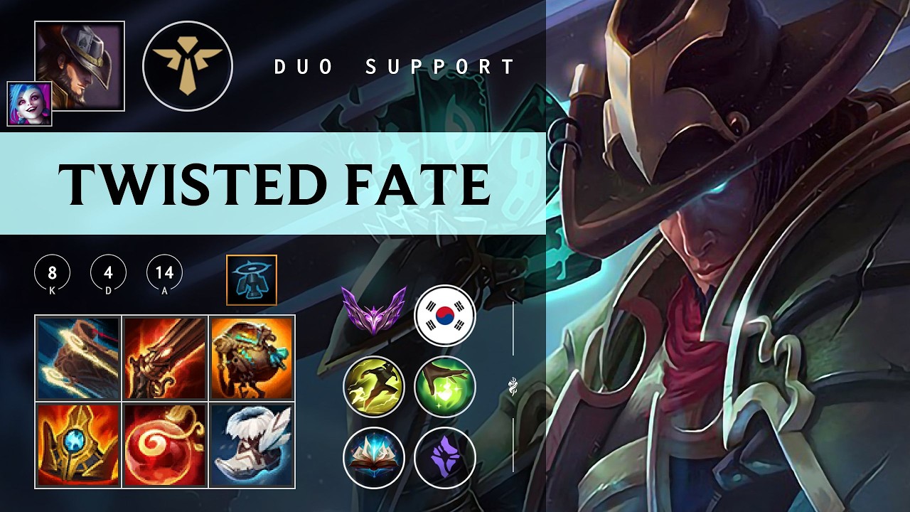 Twisted Fate Support vs Lulu - KR Master Patch 26.05
