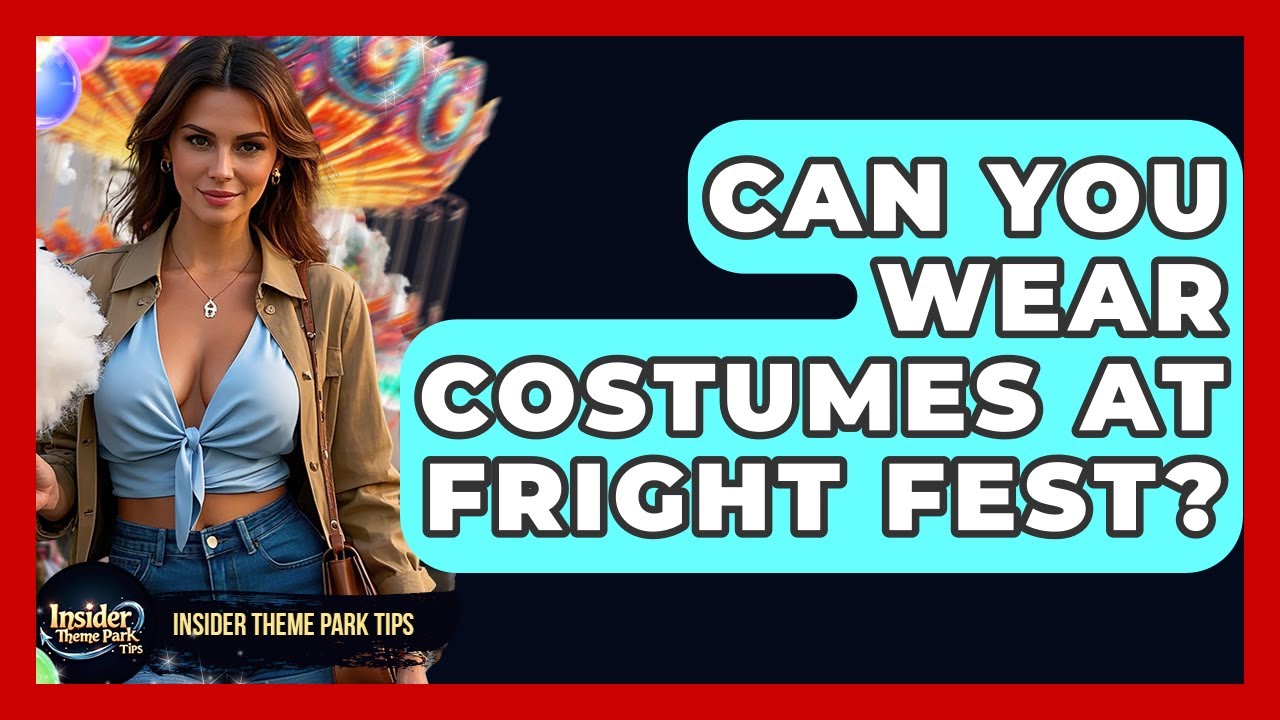 Can You Wear Costumes At Fright Fest? - Insider Theme Park Tips