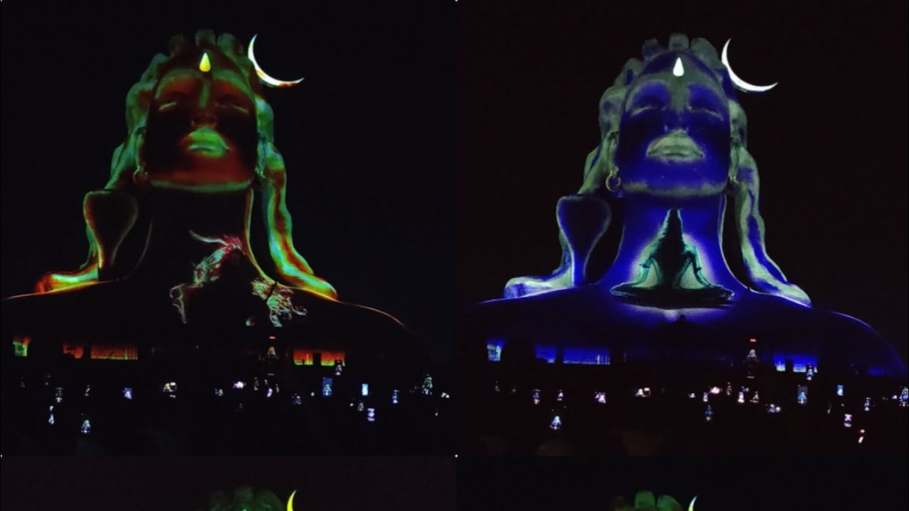 உடம்பை சிலிர்க்க வைக்கும் ADIYOGI தரிசனம் ....🙏🙏