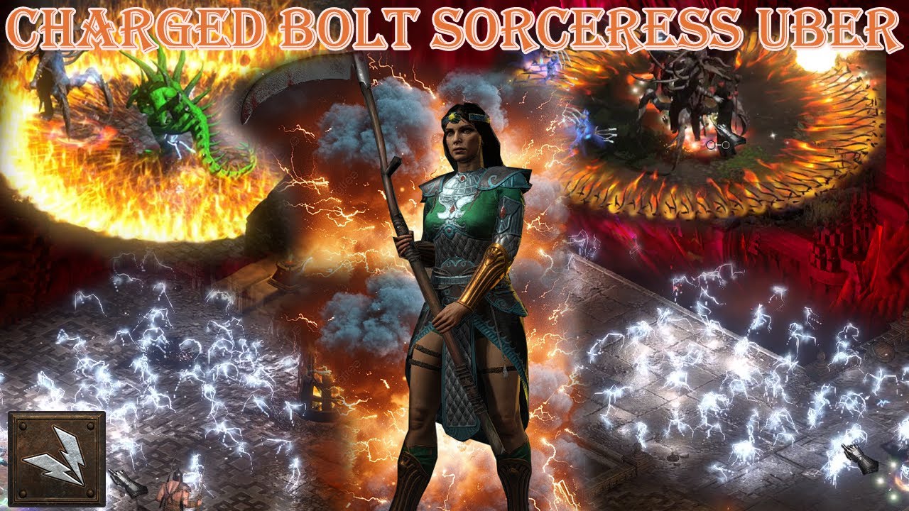 Uber Tristram Cleared by Lightning Charged Bolt Sorceress - Diablo 2 Resurrected
