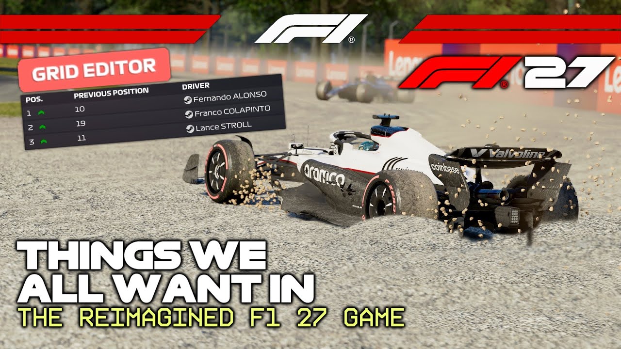 Things We ALL Want in the Reimagined F1 27 Game #2