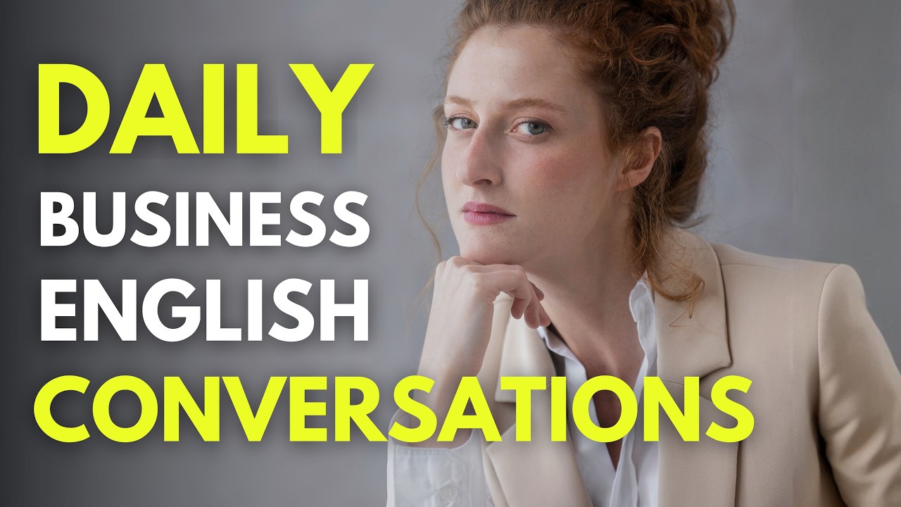 Let’s Master Frequently Used English Conversations! - Daily Business Conversation [076]