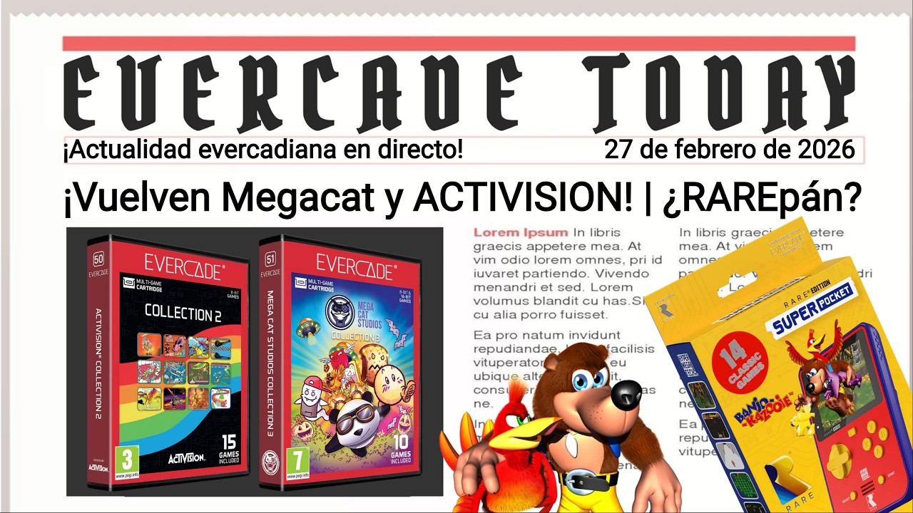Hablamos de Evercade (Ep.307): Evercade Today Nº4 #directo