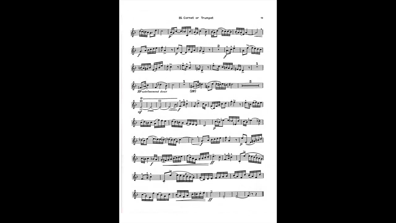 Petite Piece Concertante (Guillaume Balay) Trumpet Solo