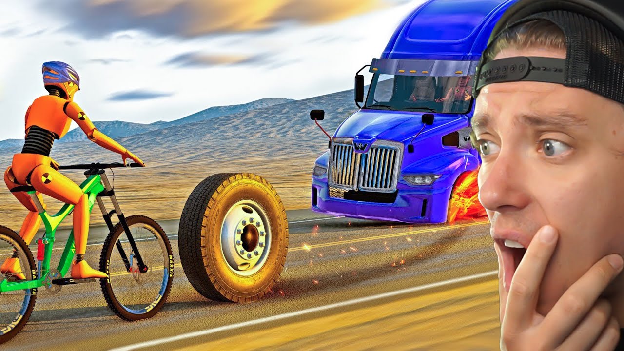 Reacting To CRAZY KARMA Car Crashes in beamNG