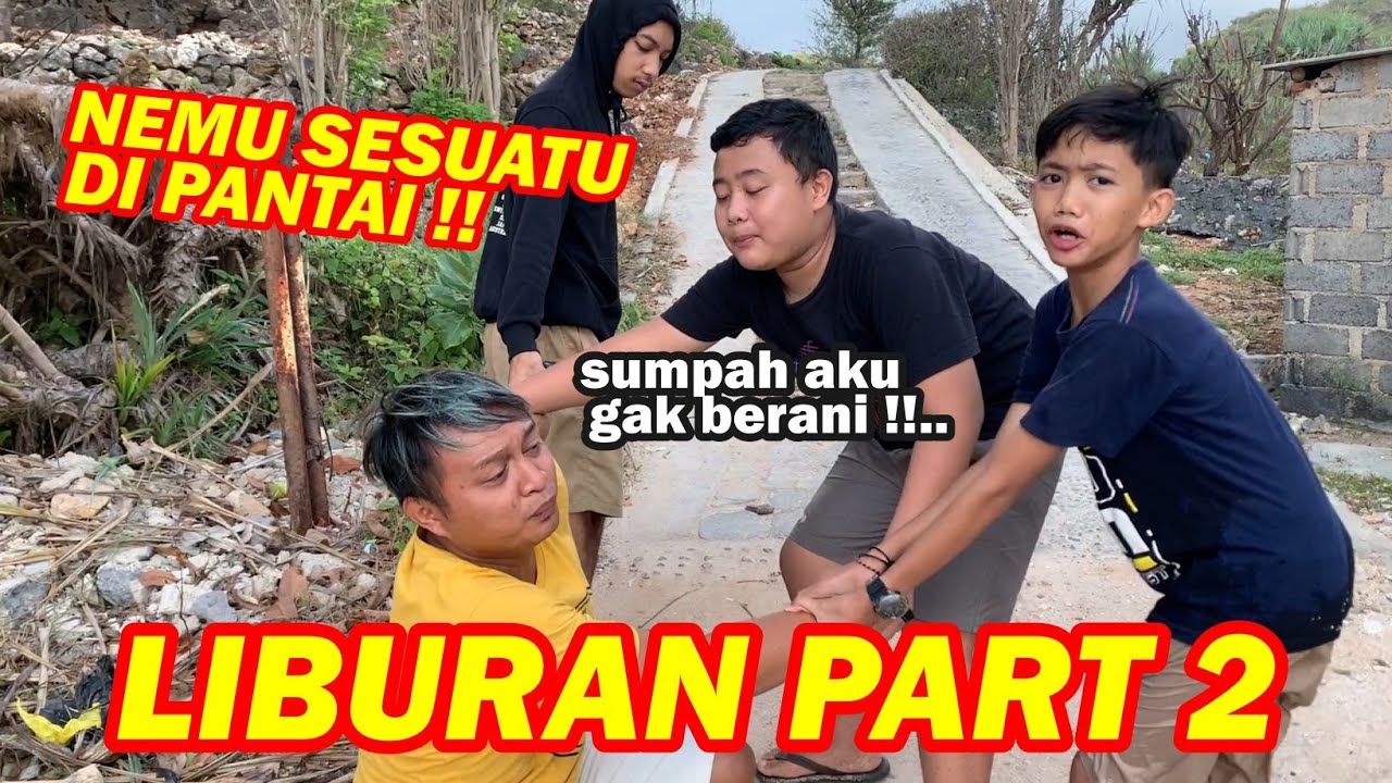 Ada yang aneh di pantai  !! BARU KALI INI DARMIN BENERAN GAK BERANI