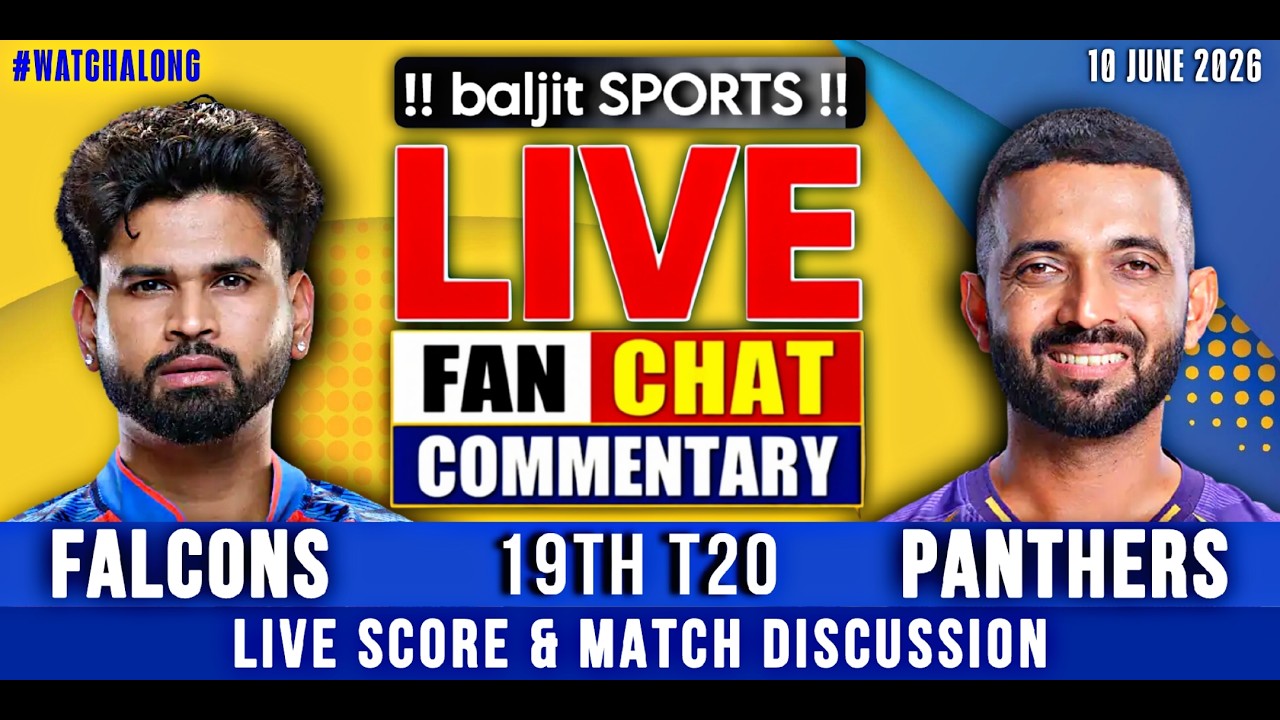 🔴 SMF vs NMP | SoBo Mumbai Falcons vs North Mumbai Panthers | 19th T20 | Live Score & Fan Commentary