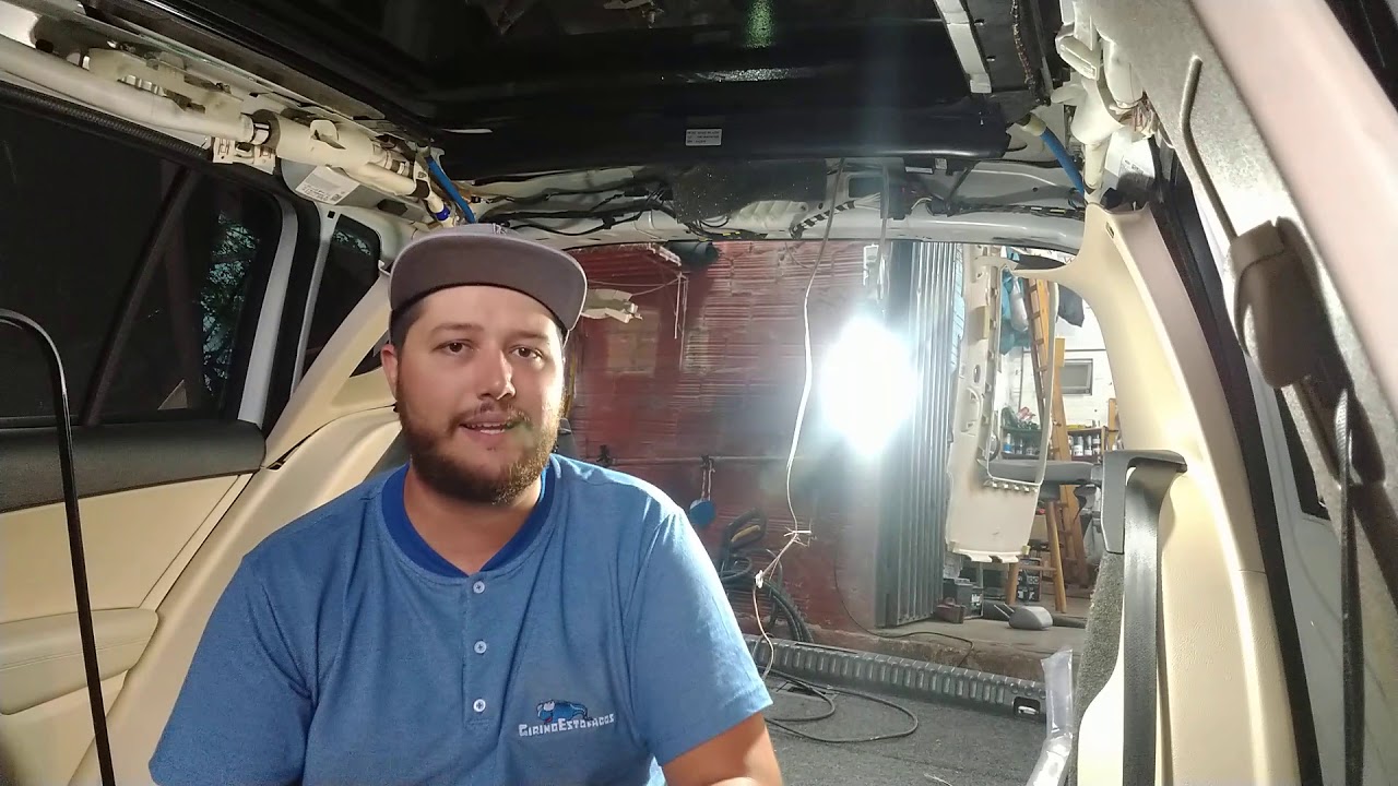 Como Trocar A Cortina Do Teto Volkswagen Tiguan | Tutorial (Parte 1)