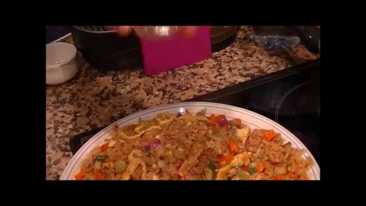 riz  sauté à la sichuanaise