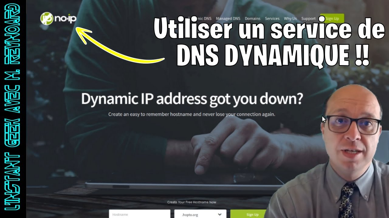 INSTANT GEEK utiliser le service NO IP