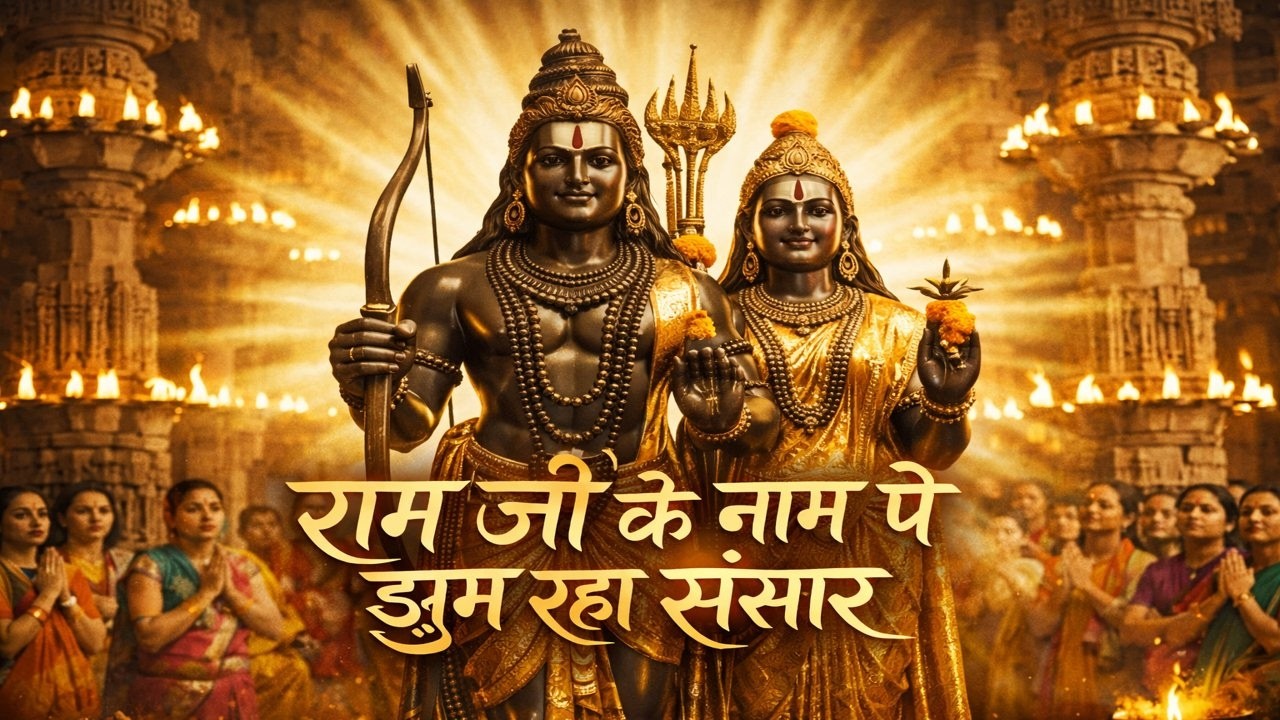 राम जी के नाम पे झूम रहा संसार !हिंदी & भोजपुरी !Ram Bhajan 2026!Joy AI Music Studio