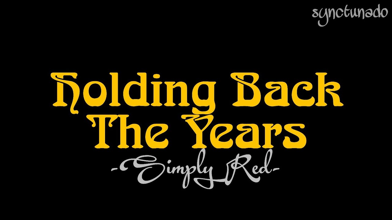 HOLDING BACK THE YEARS [ SIMPLY RED ] INSTRUMENTAL | MINUS ONE