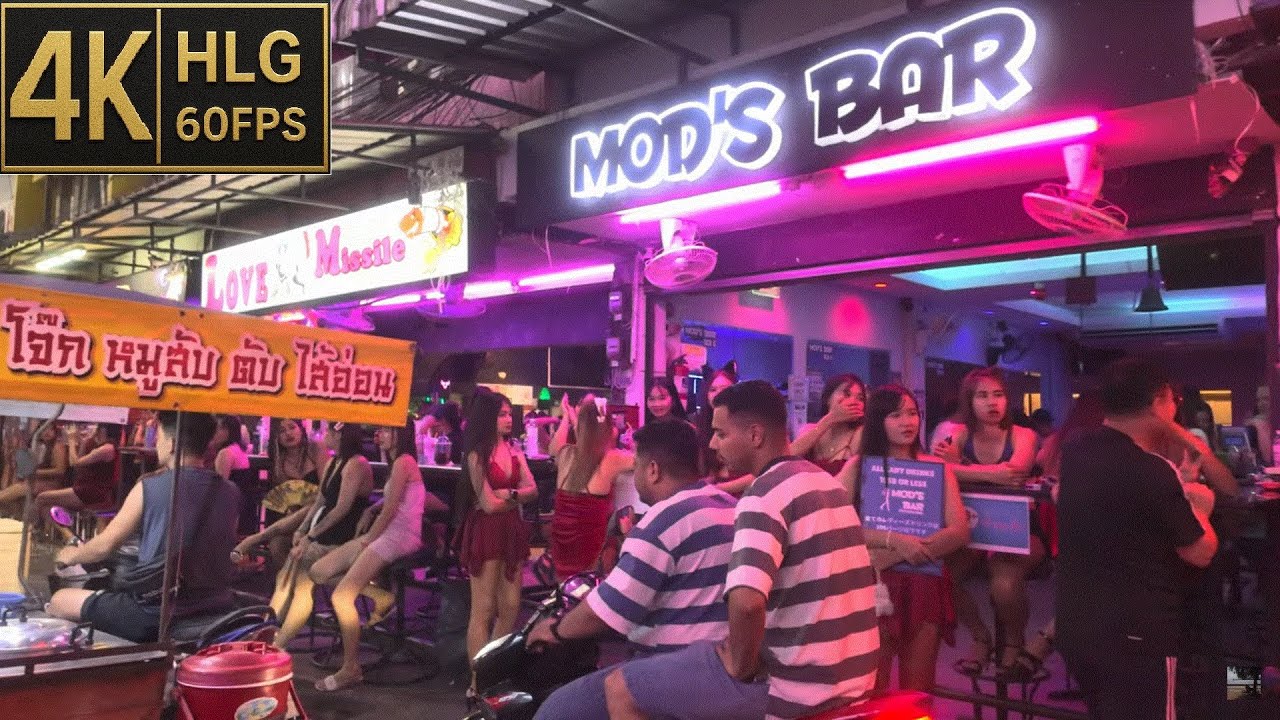 [4K HLG] Soi6 | 11PM low season midweek | Pattaya | Walking Tube | 20250621