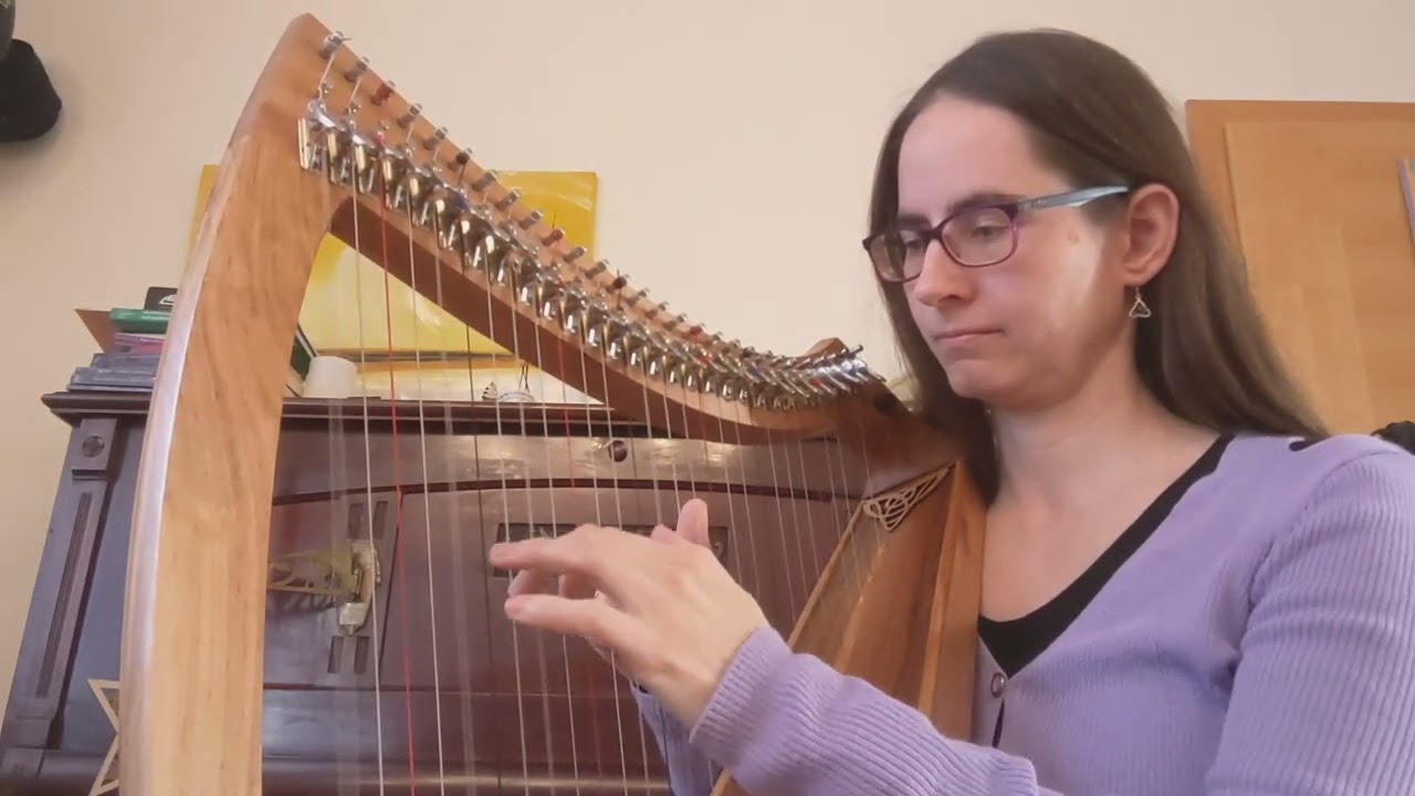 The Last Unicorn - harp cover