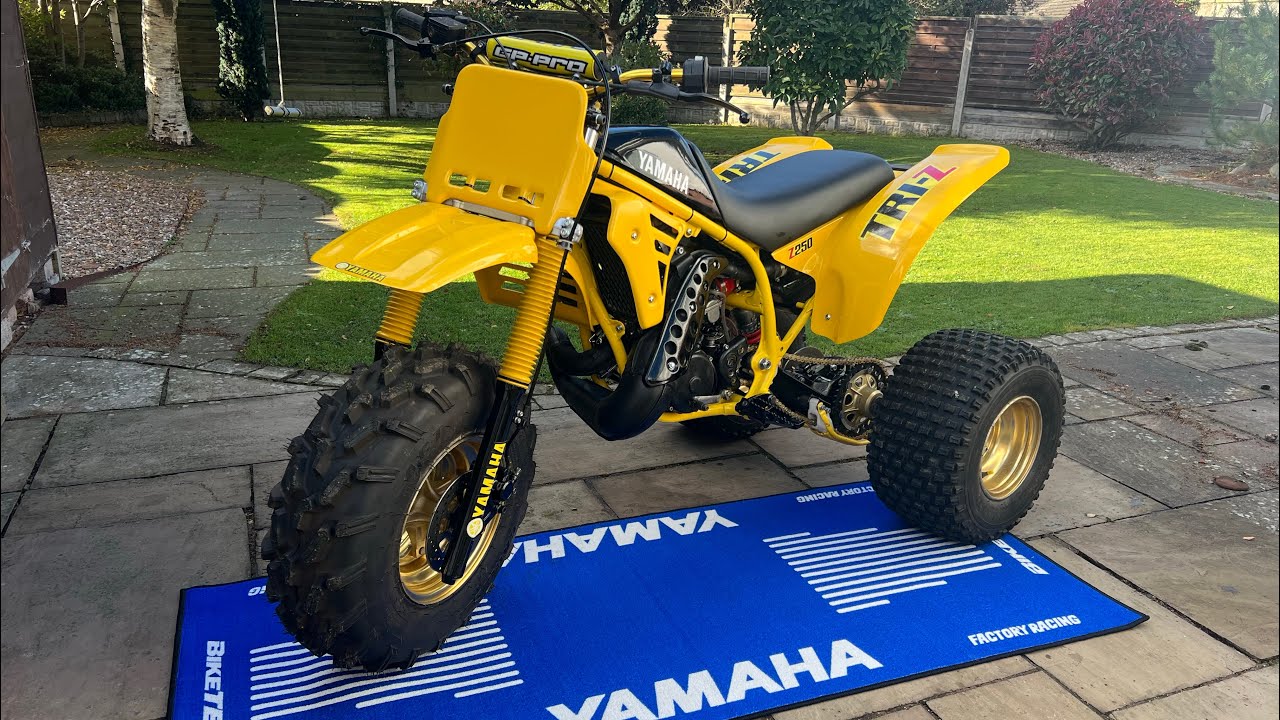 First start up! Yamaha Tri-Z 250 6 speed YTZ 