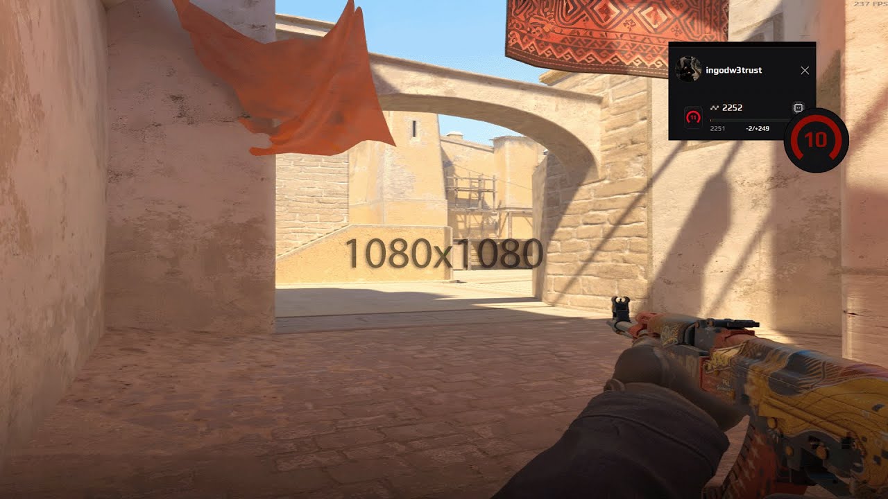 1080x1080 270hz airline 10lvl