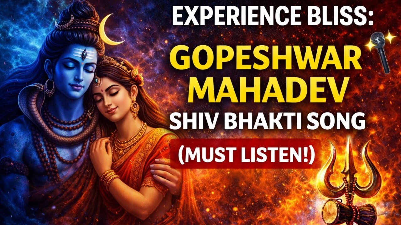 Experience Bliss: Gopeshwar Mahadev Shiv Bhakti Song (Must Listen!)  #MahadevLove #ShivSong