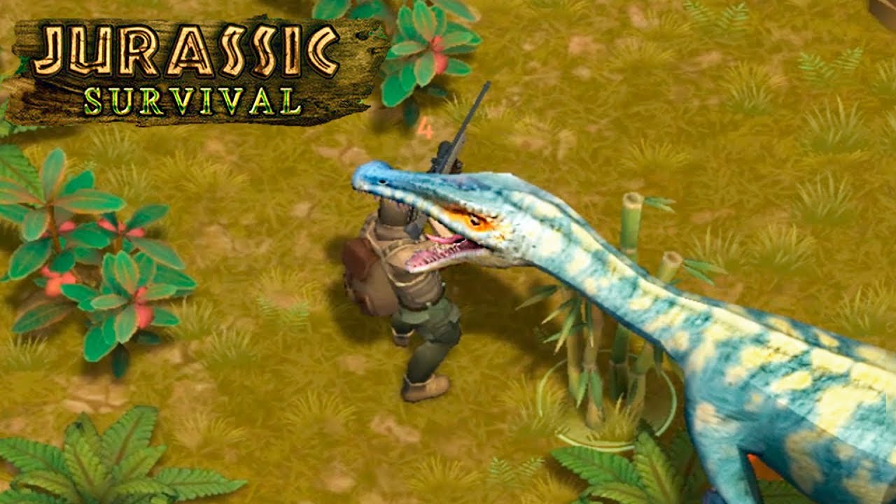 Охота на БАРИОНИКСА - Jurassic Survival