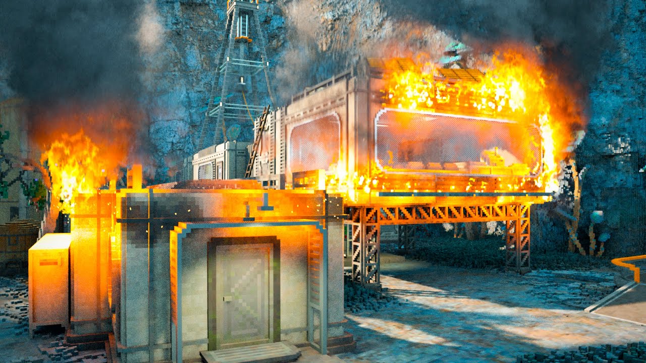 I Set Fire to the SPACE station with Gas Can - Teardown