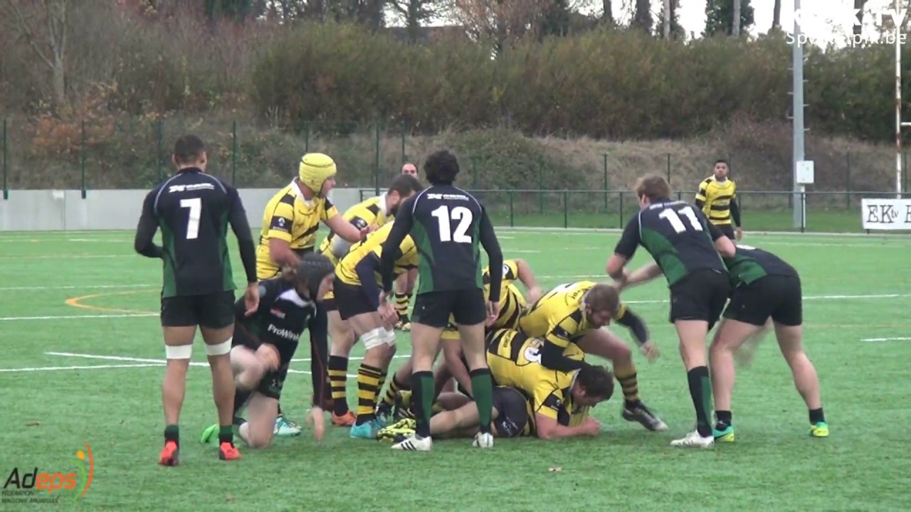 D1 - 8ème journée: Frameries - Kituro 16-31 (27/11/2016)