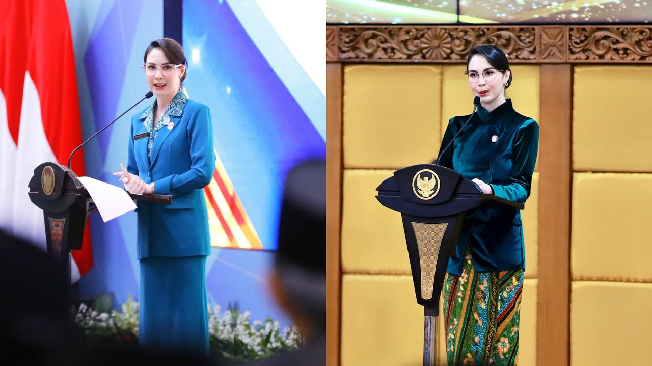 PIDATO SAMBUTAN KETUA TP PKK & KETUA DEKRANASDA PROVINSI JAWA TIMUR | Arumi Bachsin
