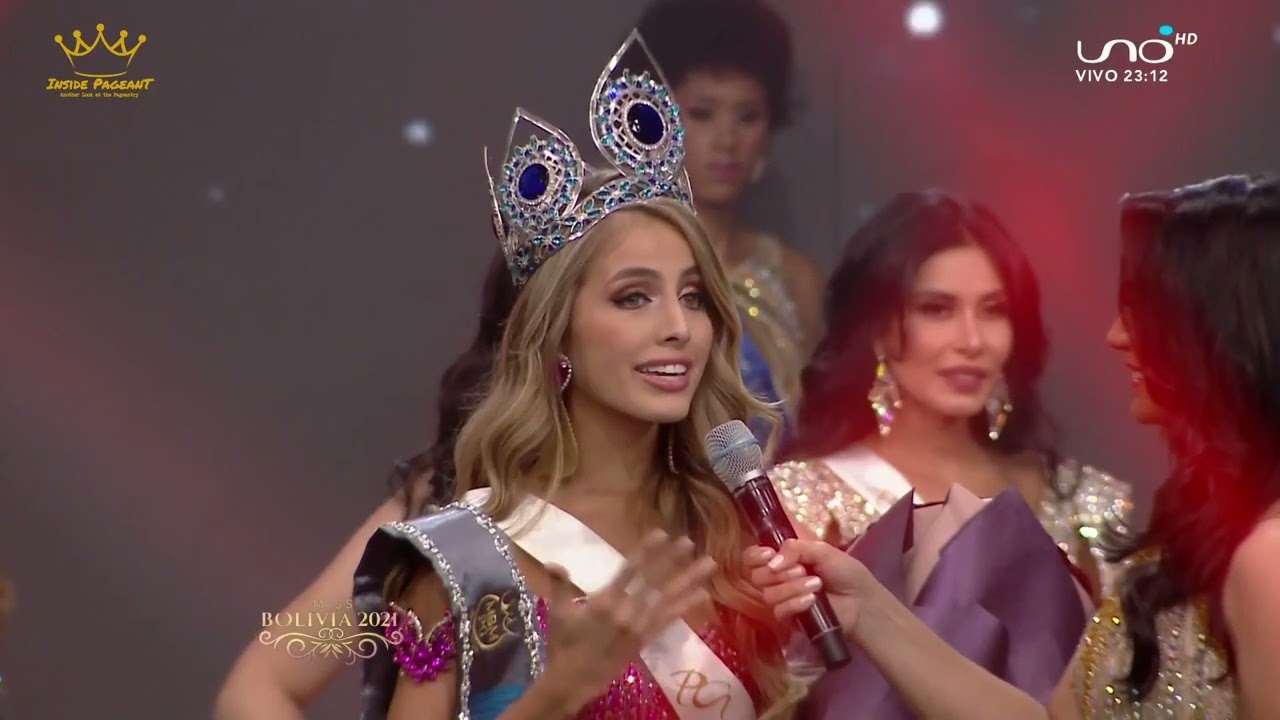 CROWNING MOMENT | Miss Mundo Bolivia 2021 | Fernanda Rivero