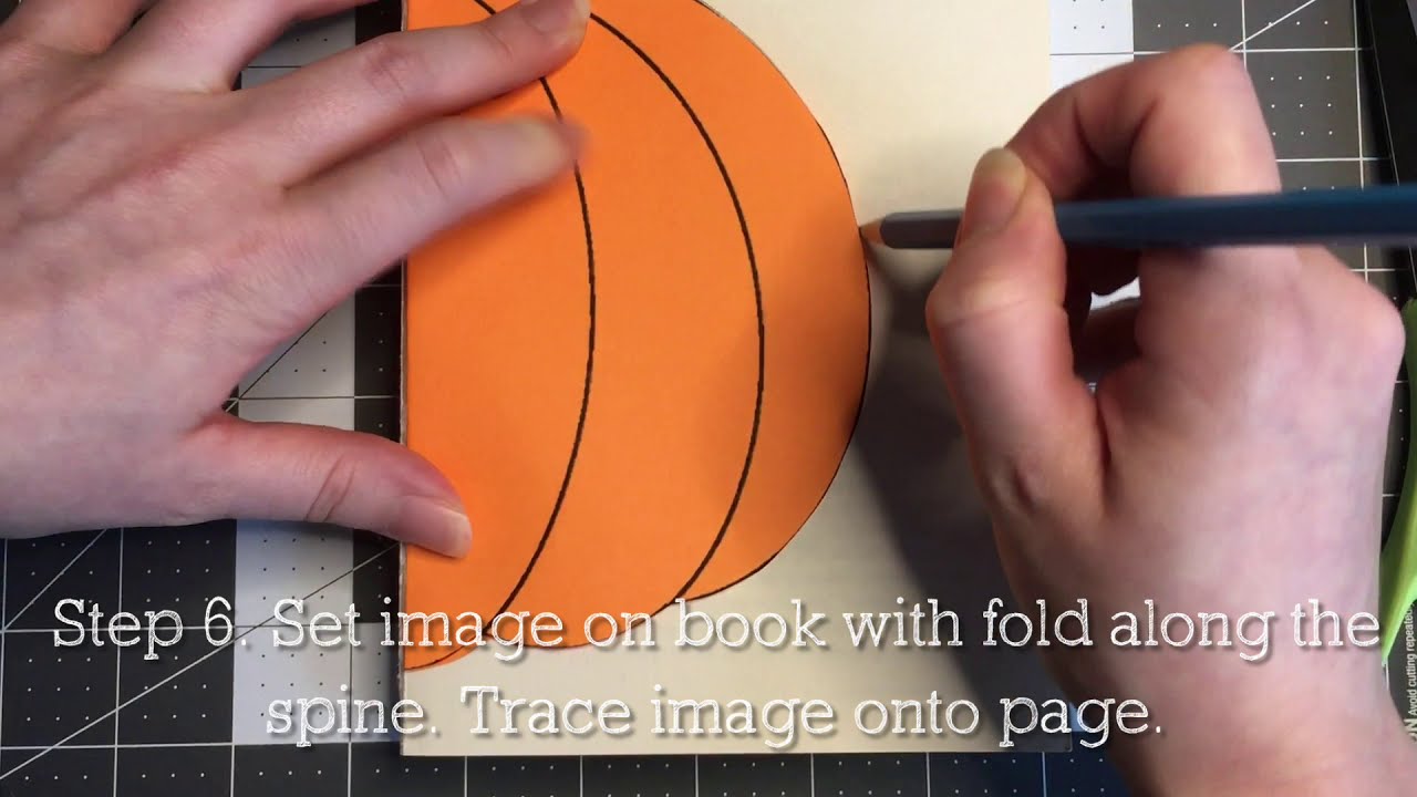 New Skill Saturday: How to Make a Book Pumpkin