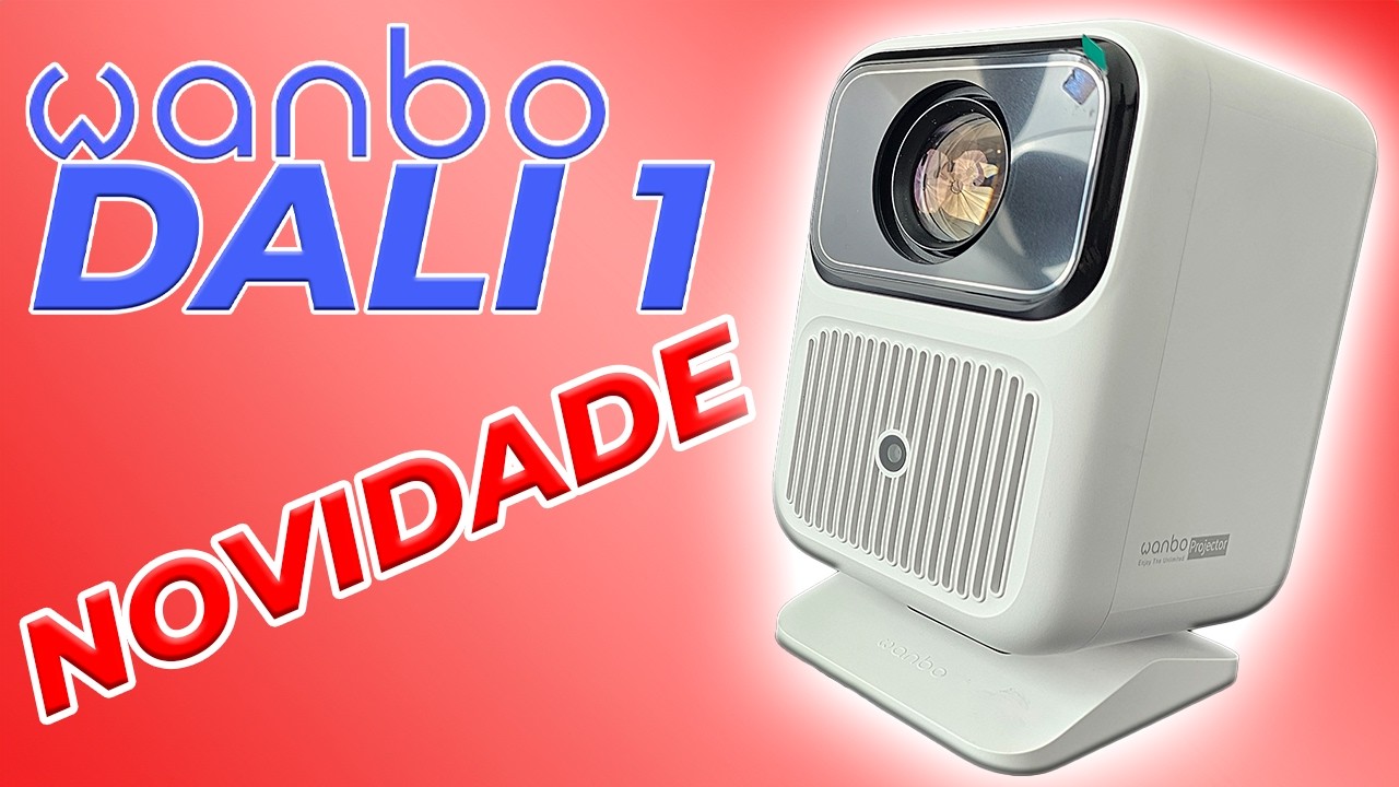 ⭐⭐Wanbo Dali 1⭐⭐ Projetor Que Surpreendeu!!! Vale a pena!?