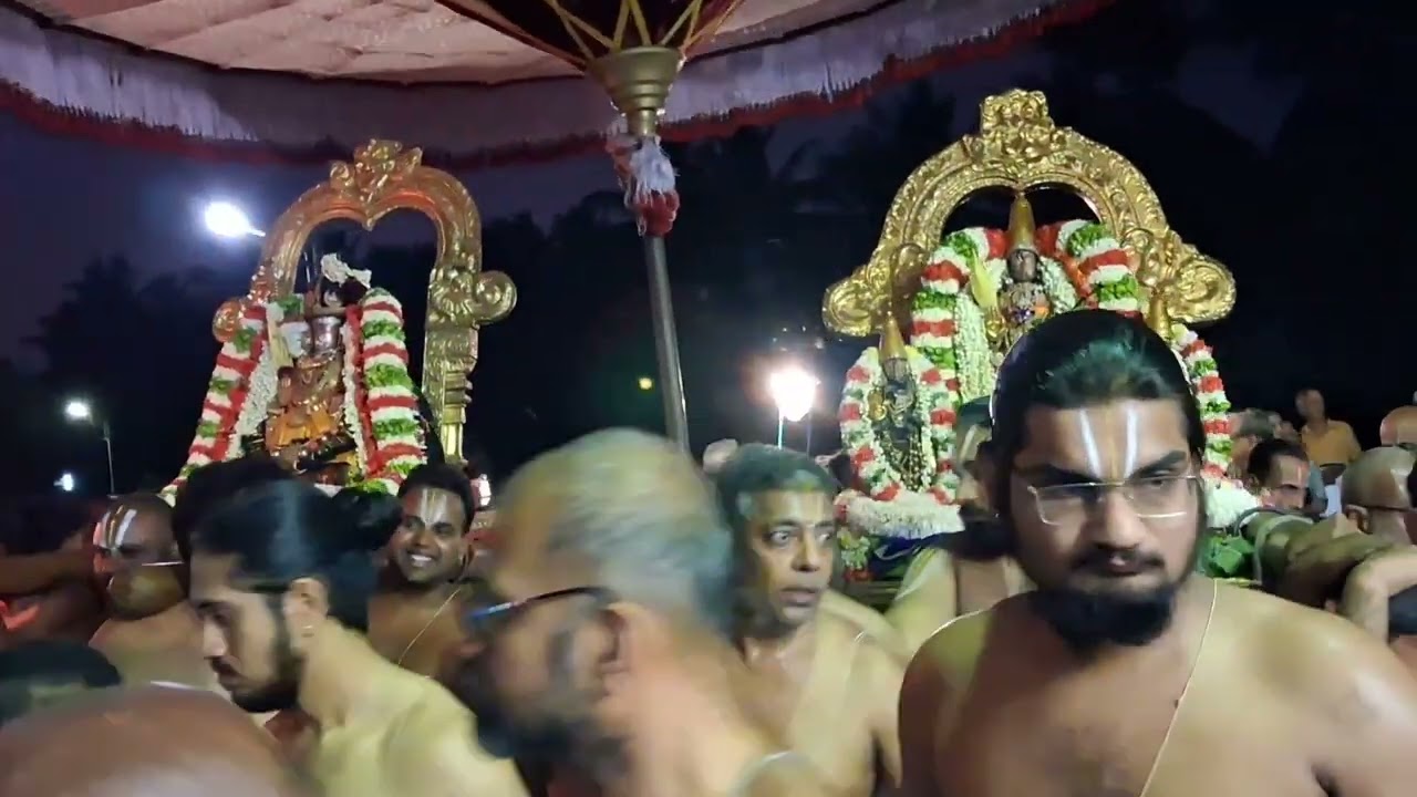 13.02.2026 இரட்டை புறப்பாடு உத்ஸவம் துரைதோட்ட திருவாராதனம் காஞ்சி. பால.கேசவன்