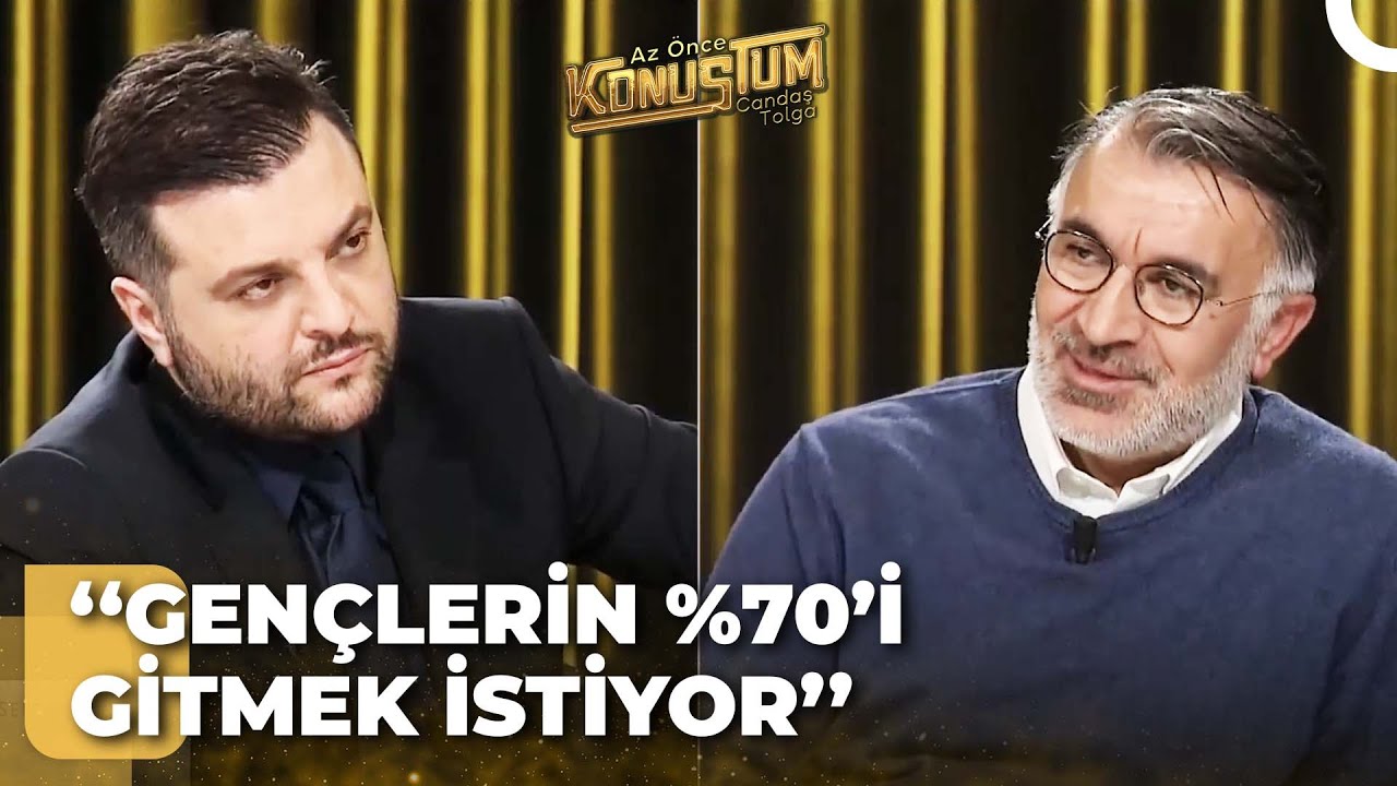 Selçuk Şirin, Türkiye'deki Beyin Göçünü Yorumladı | Candaş Tolga Işık ile Az Önce Konuştum
