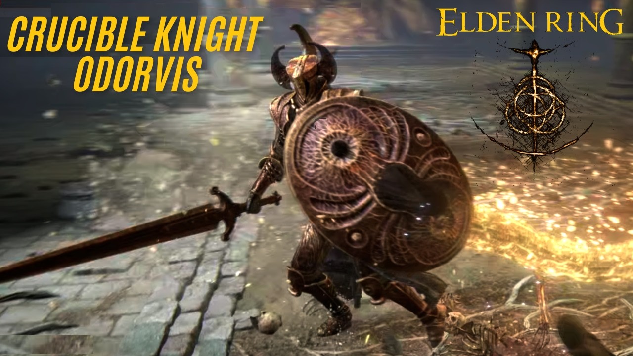 Elden Ring - Crucible Knight - Ordovis - Boss Fight