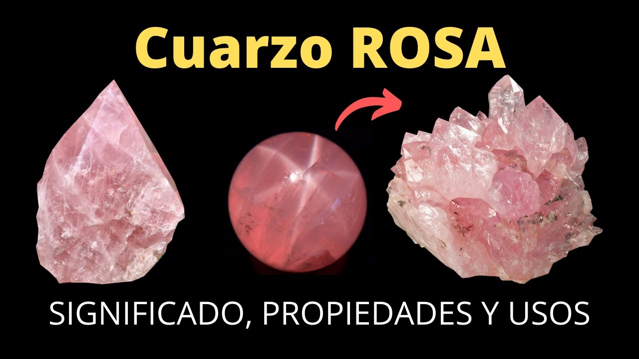 💎 Cuarzo ROSA ¿Para qué sirve? Propiedades y Usos o Beneficios de la piedra