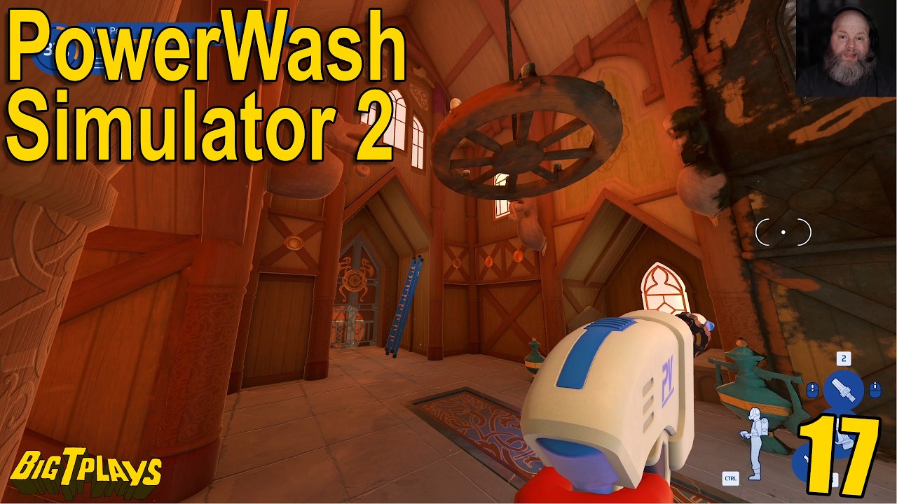 PowerWash Simulator 2 - Part 17 – Tractor and Temple Interior
