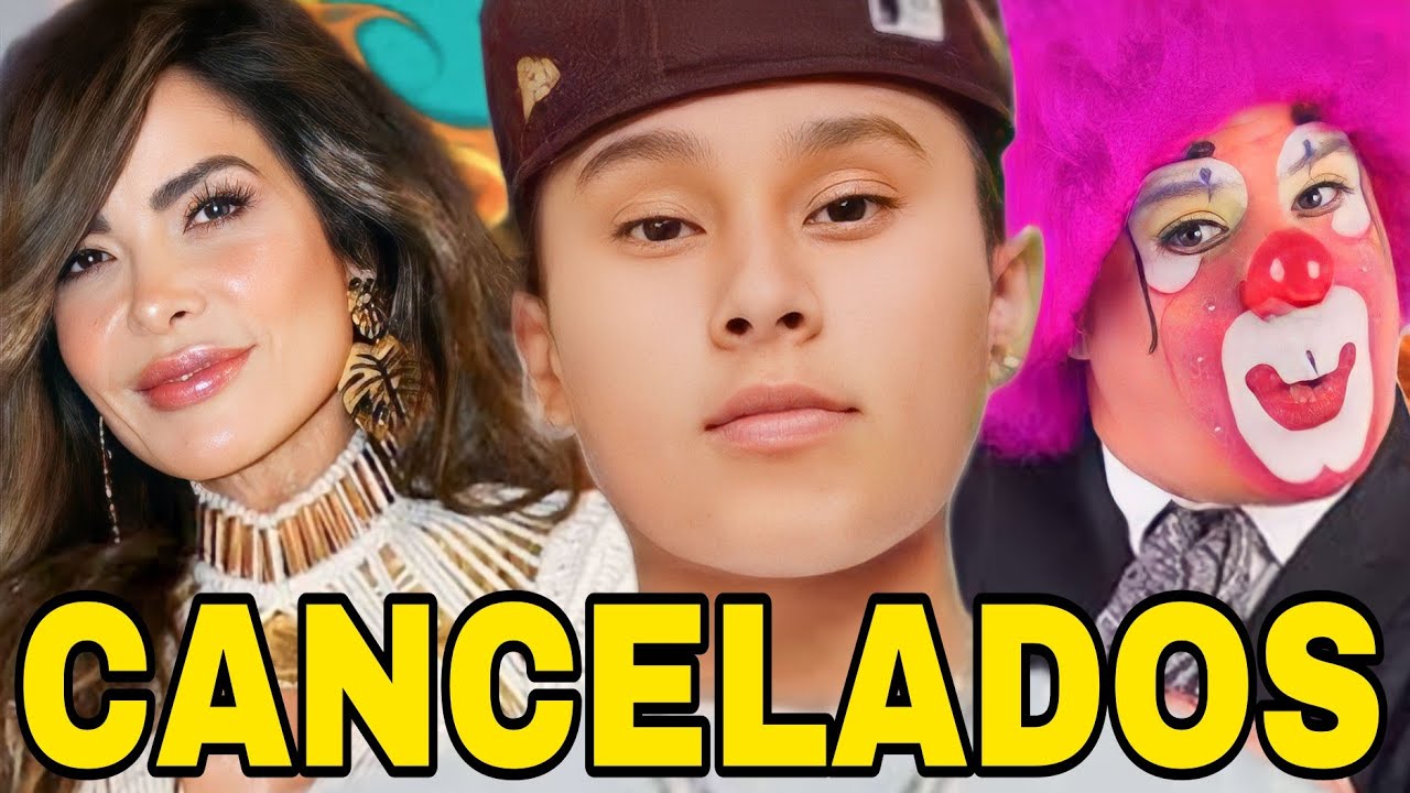 FAMOSOS que fueron CANCELADOS en LATINOAMERICA