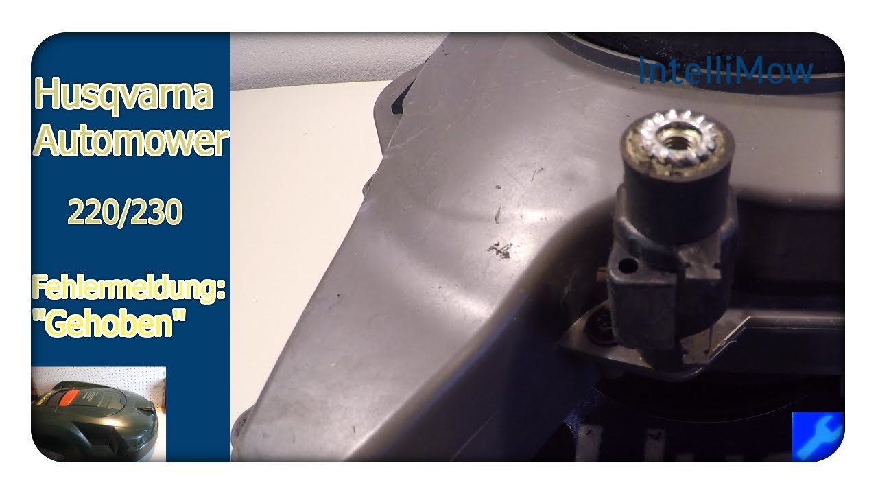Husqvarna Automower 220 230 Fehlermeldung 
