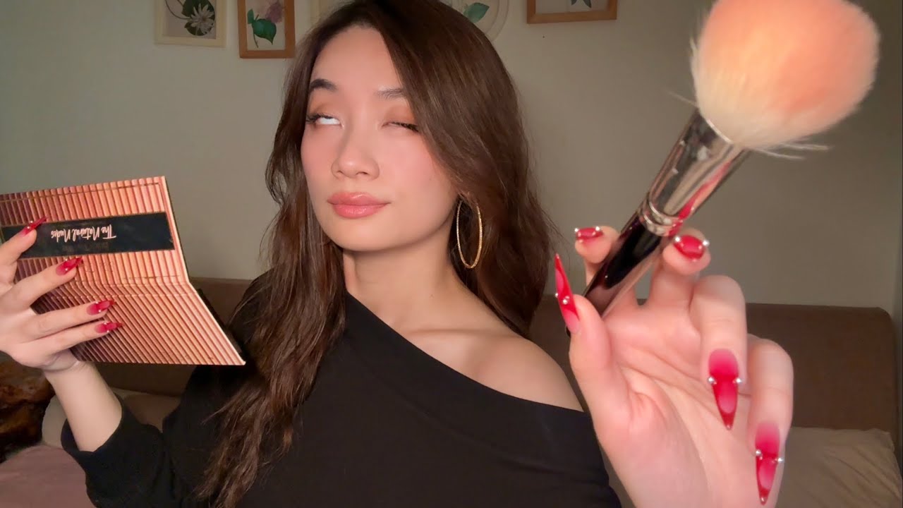 ASMR Дрянная девчонка делает тебе макияж