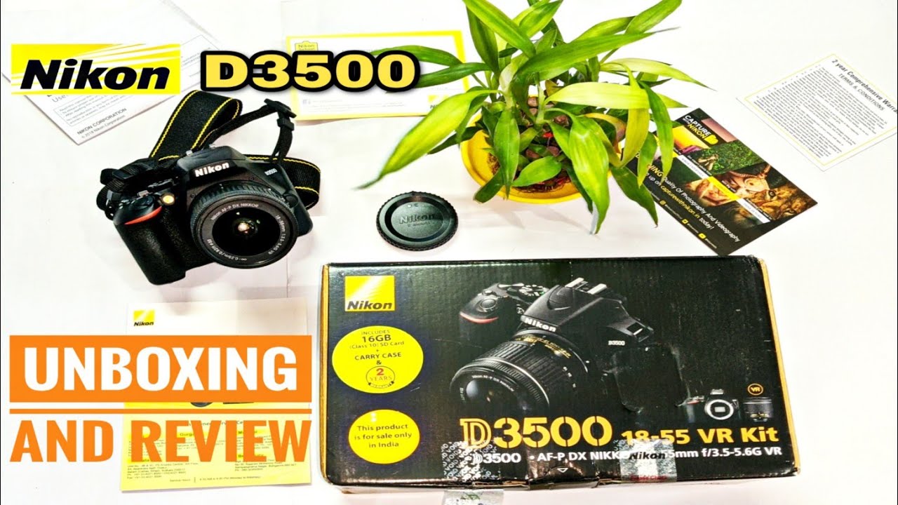 Nikon D3500 Unboxing and full Review || Best Entry Level DSLR Under 25000