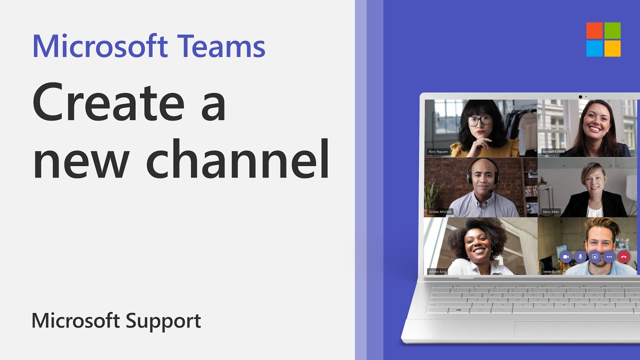 Как создать канал Teams | Microsoft