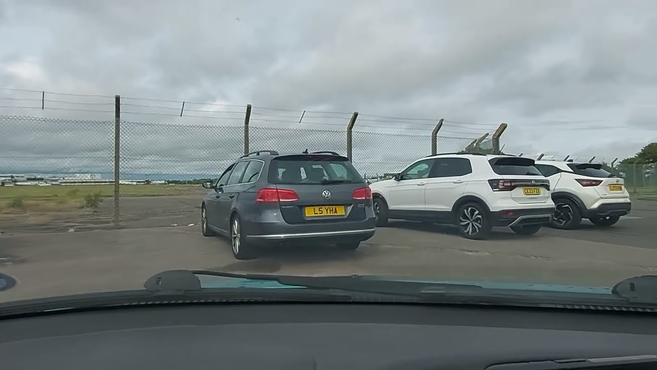 Real Time Driving in Wales, Barry to St Athan and back via Rhoose