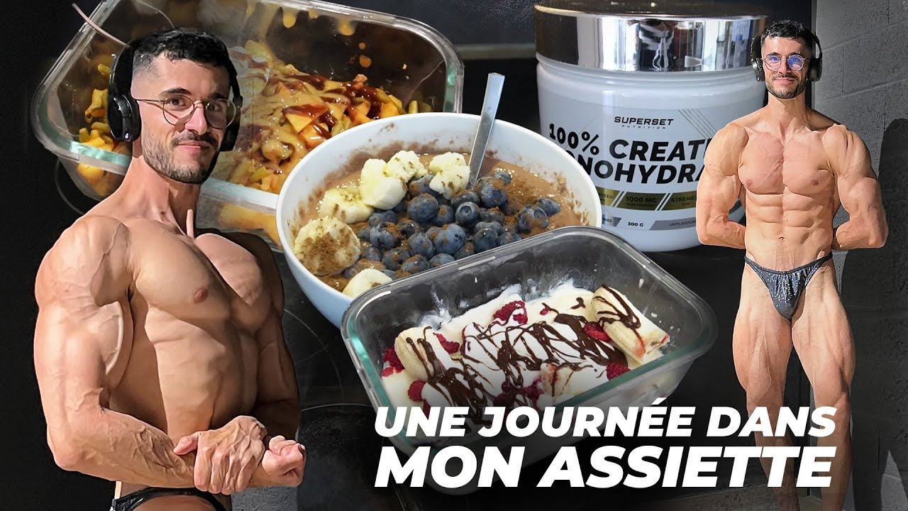 UNE JOURNÉE DANS MON ASSIETTE | RECETTE PROTÉINÉE, COMPLÉMENTS, CALORIES & MACROS - GAME TIME EP. 27